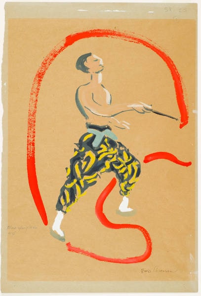 Ribbon Dancer for the Ballet "The Red Poppy" (Scene I)