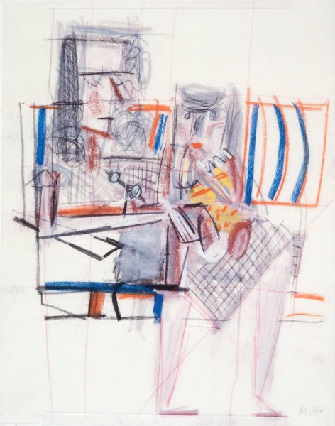 Study for Robin and Leila #3