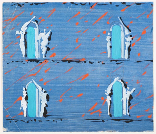 Study for Wallpaper or Textile