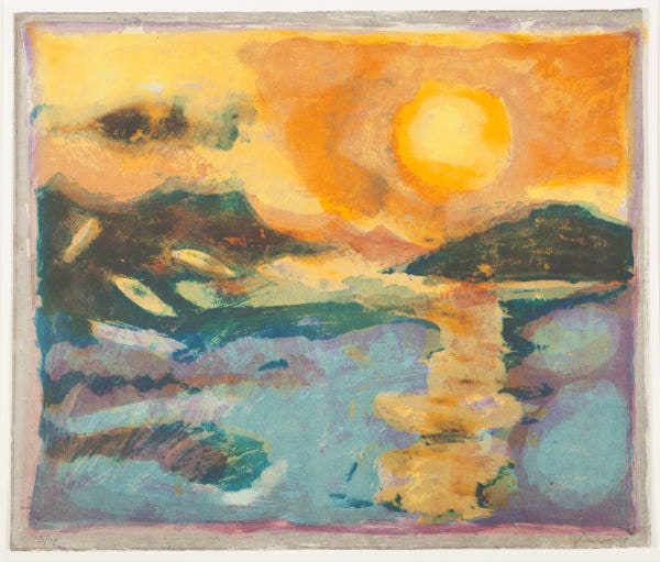 Sunset, Adriatic