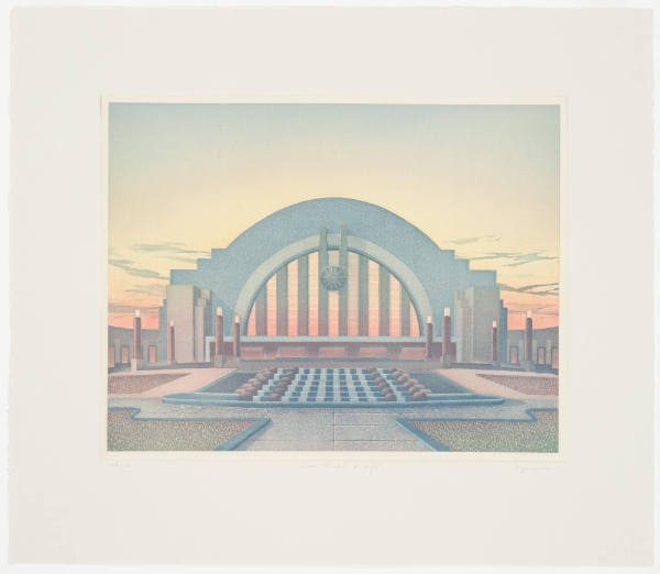 Union Terminal at Night