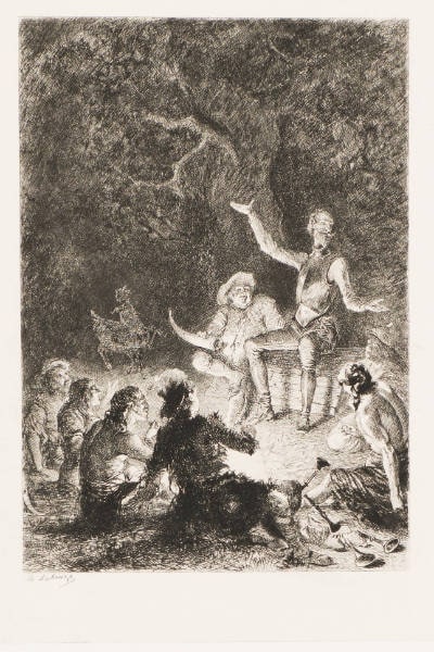 With the Goatherds