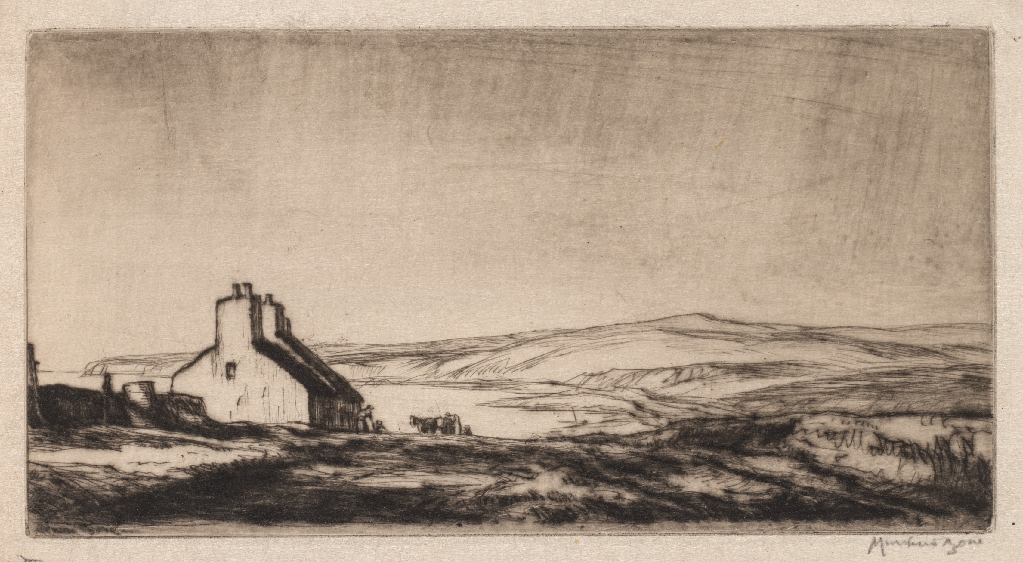 Third Study for 'The Ballantrae Road'