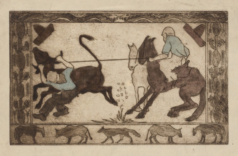 Rodeo Scene