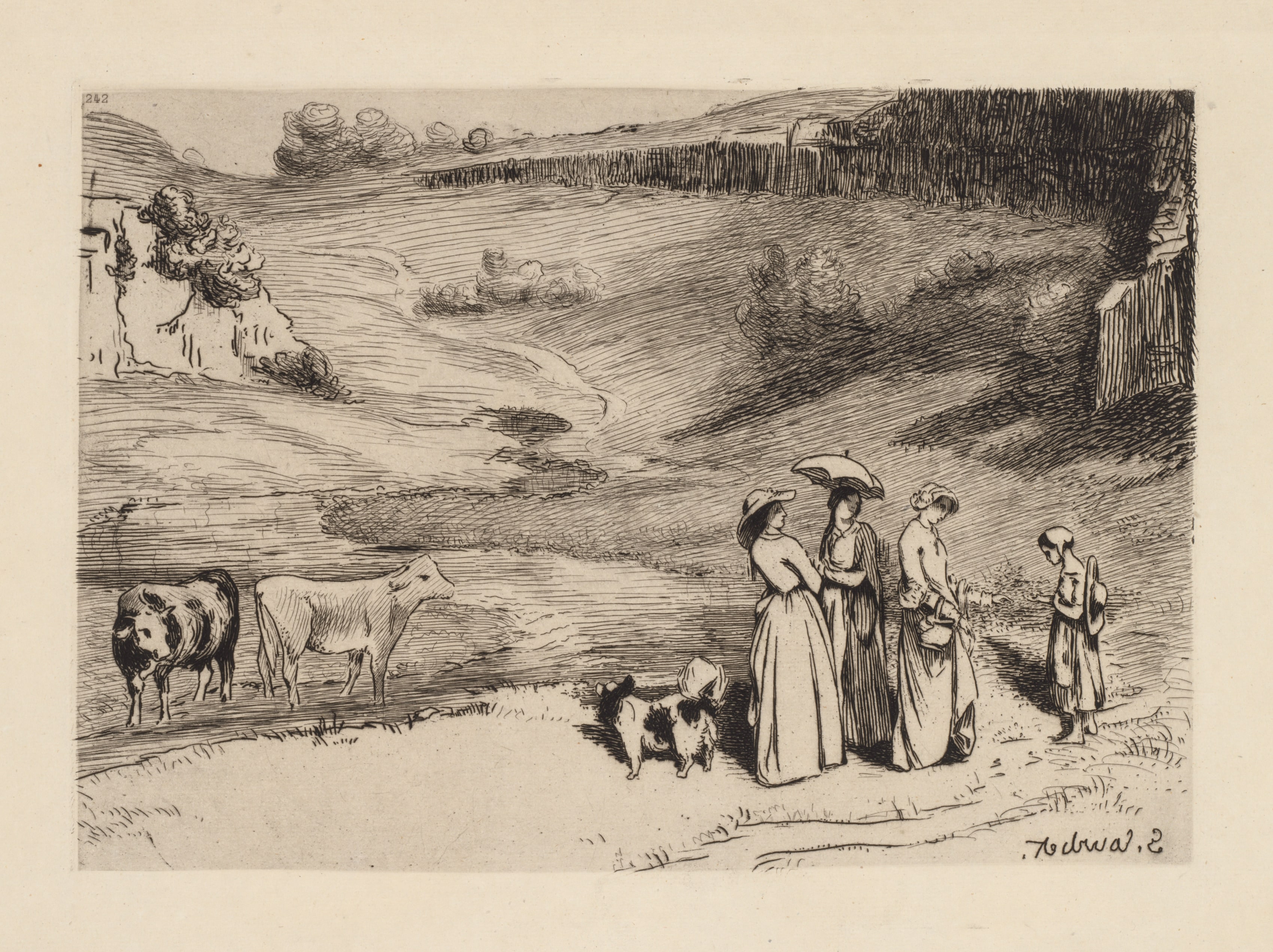 Les Demoiselles de Village