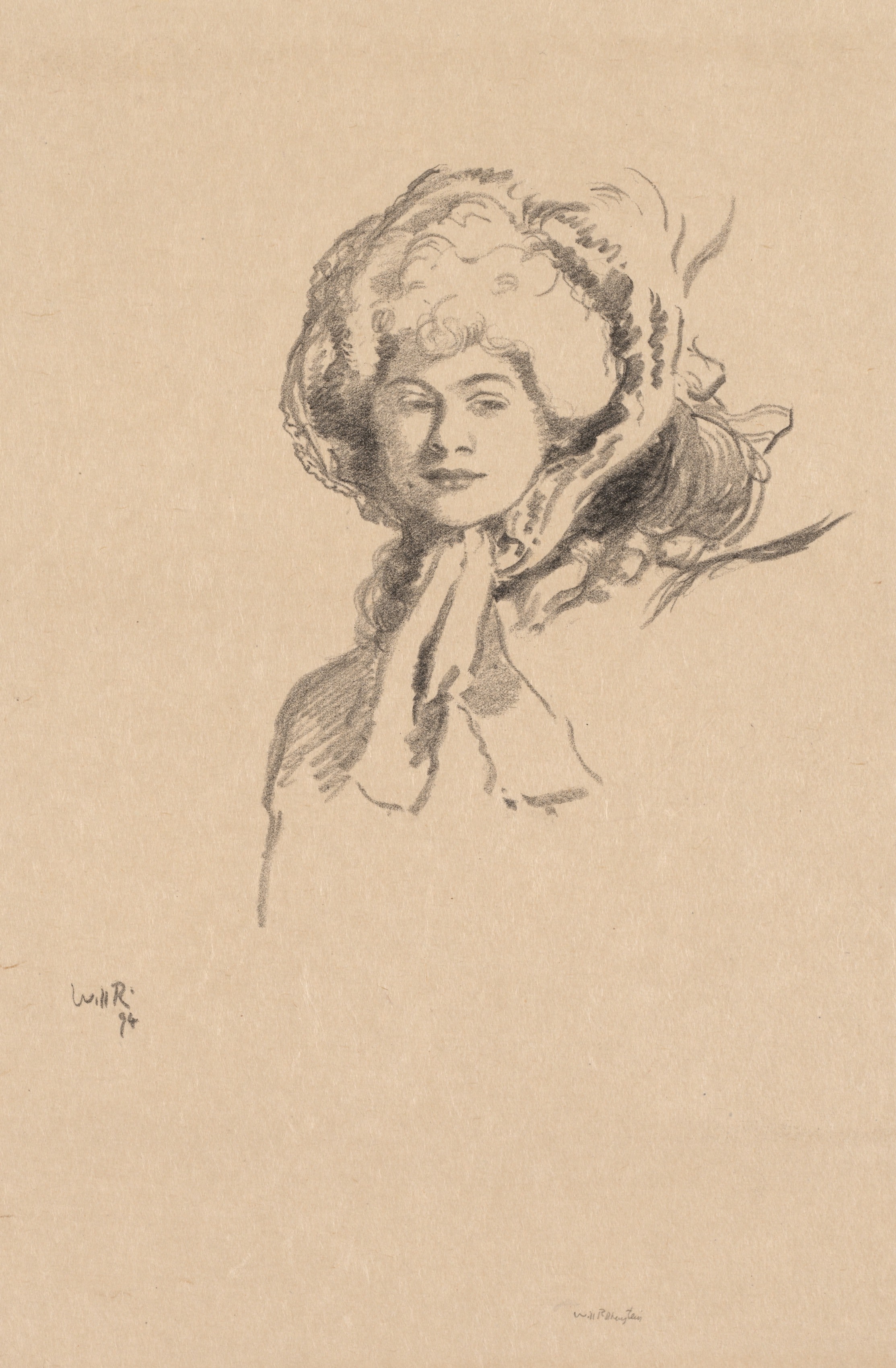 The Millamant or Bonnet and Powder
