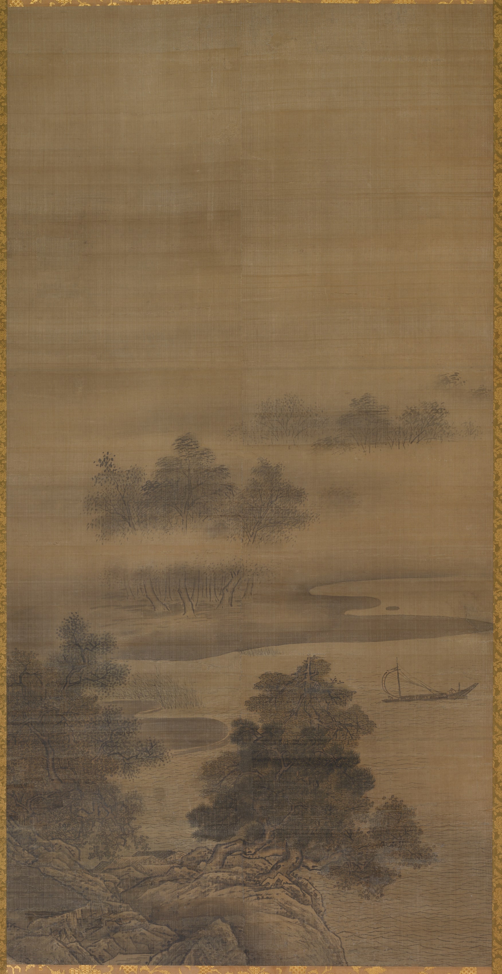 Returning Sails off a Distant Shore, from Eight Views of Xiao-Xiang