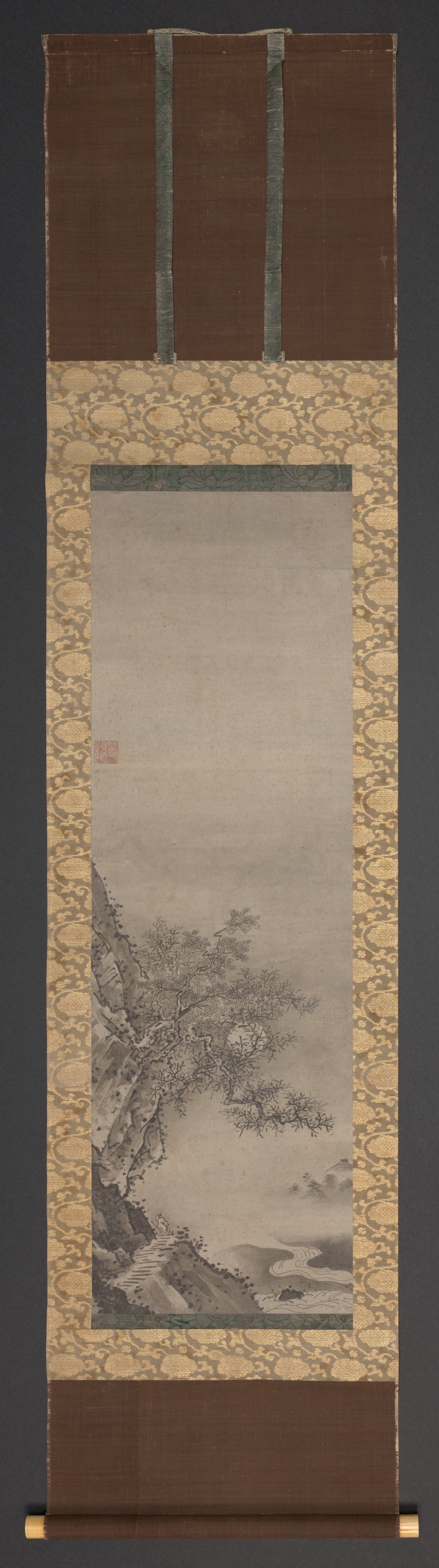 Landscapes with Figures (one of a pair)