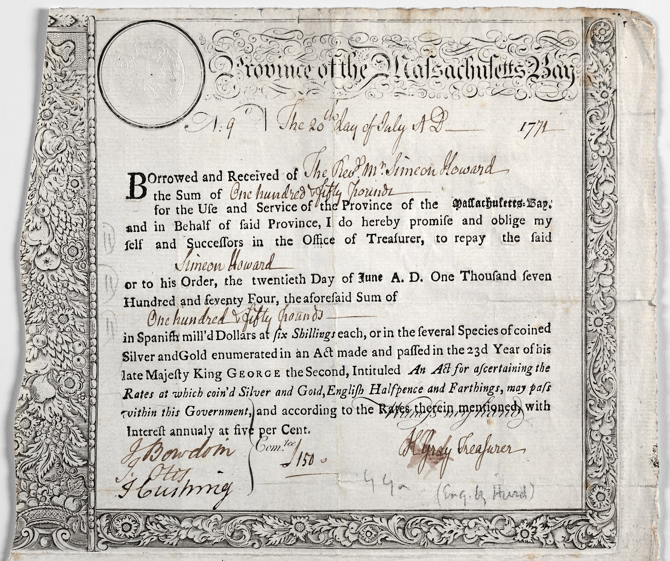 Loan Certificate