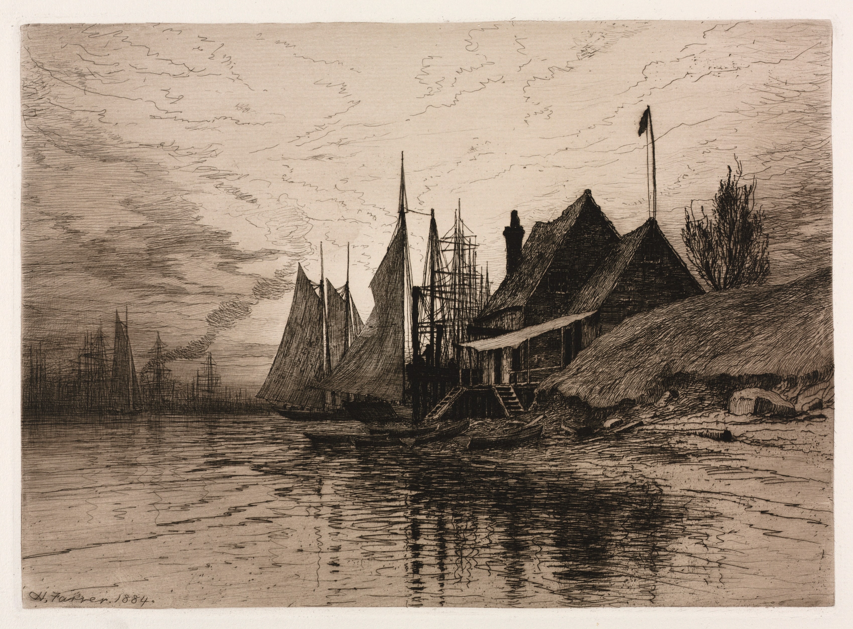Evening, New York Harbor