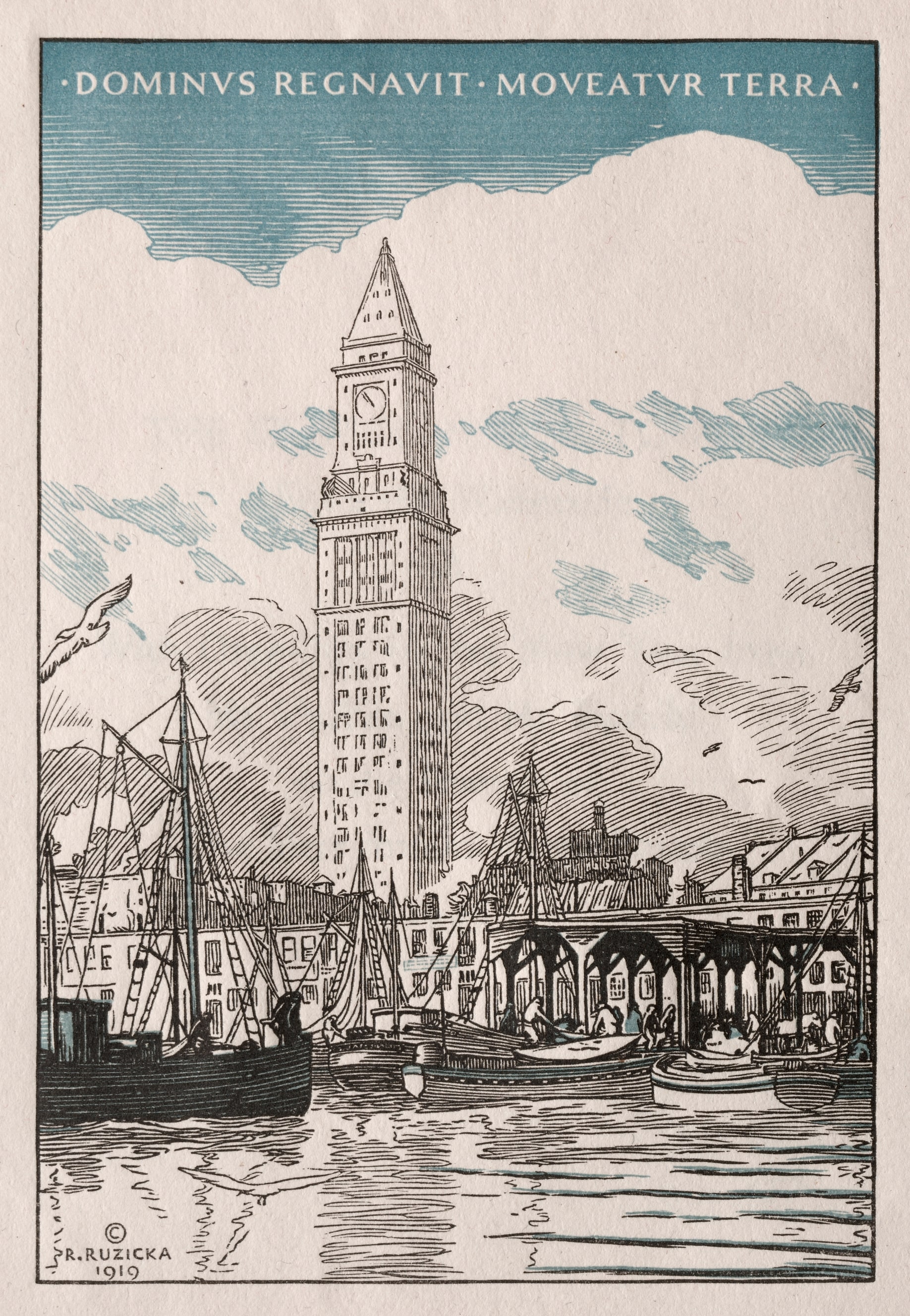 The Custom House Tower from the Waterside