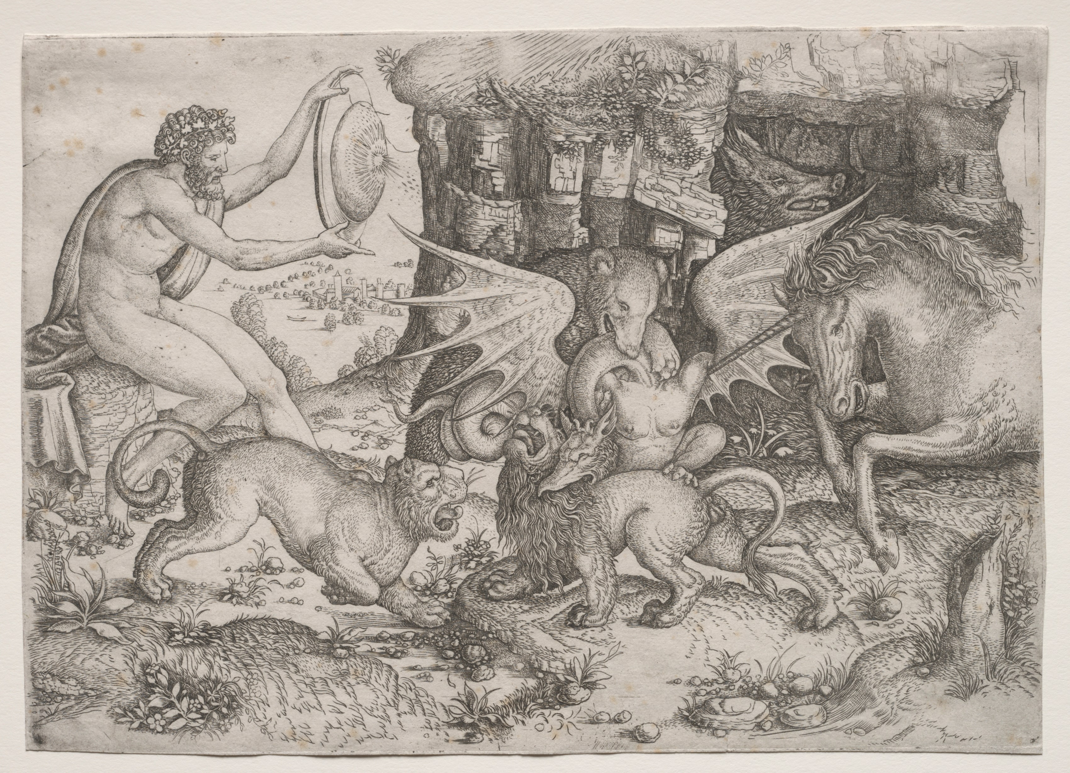 Allegorical Theme:  Combat of Animals