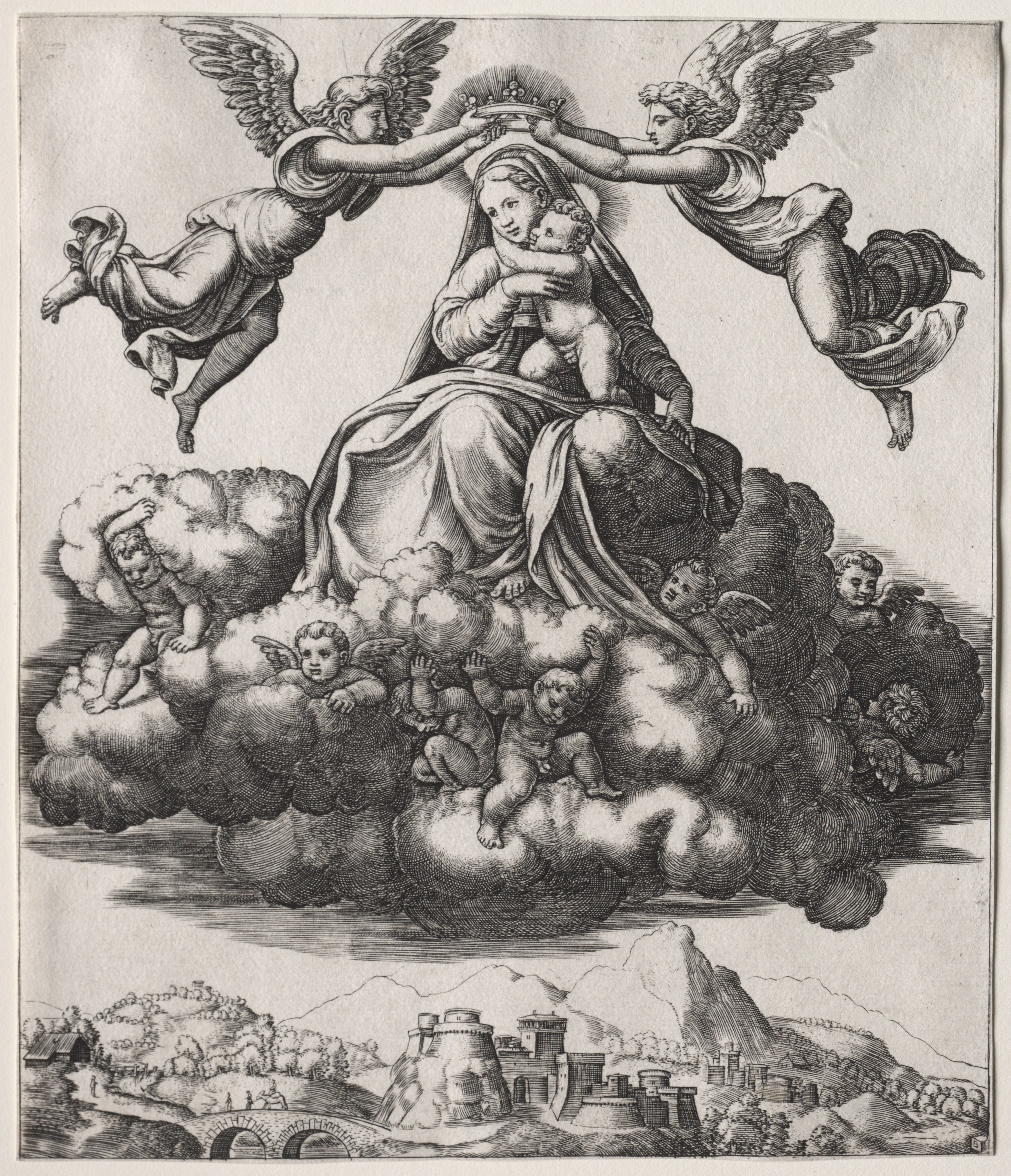 The Virgin in Glory