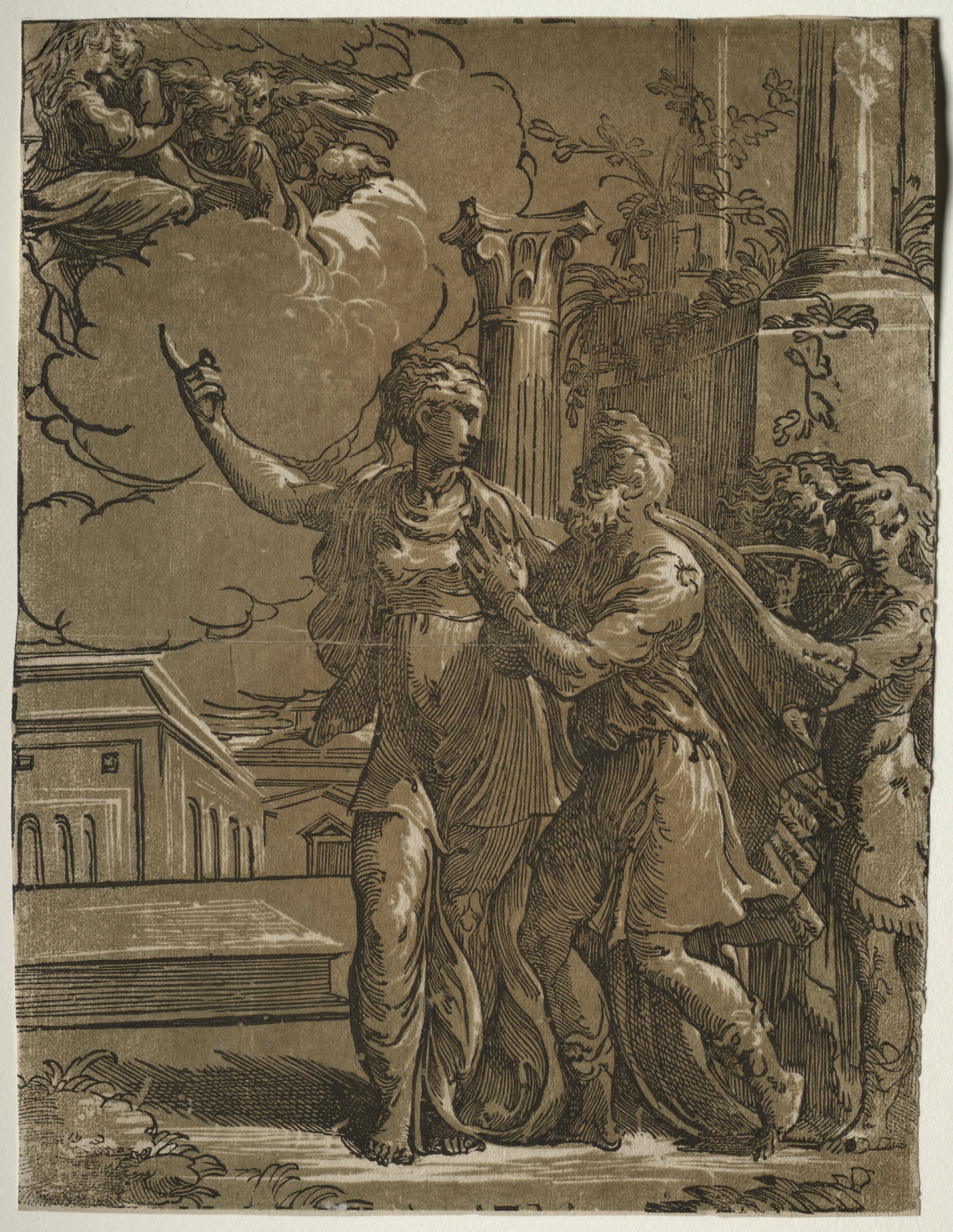 Tiburtine Sibyl and the Emperor Augustus