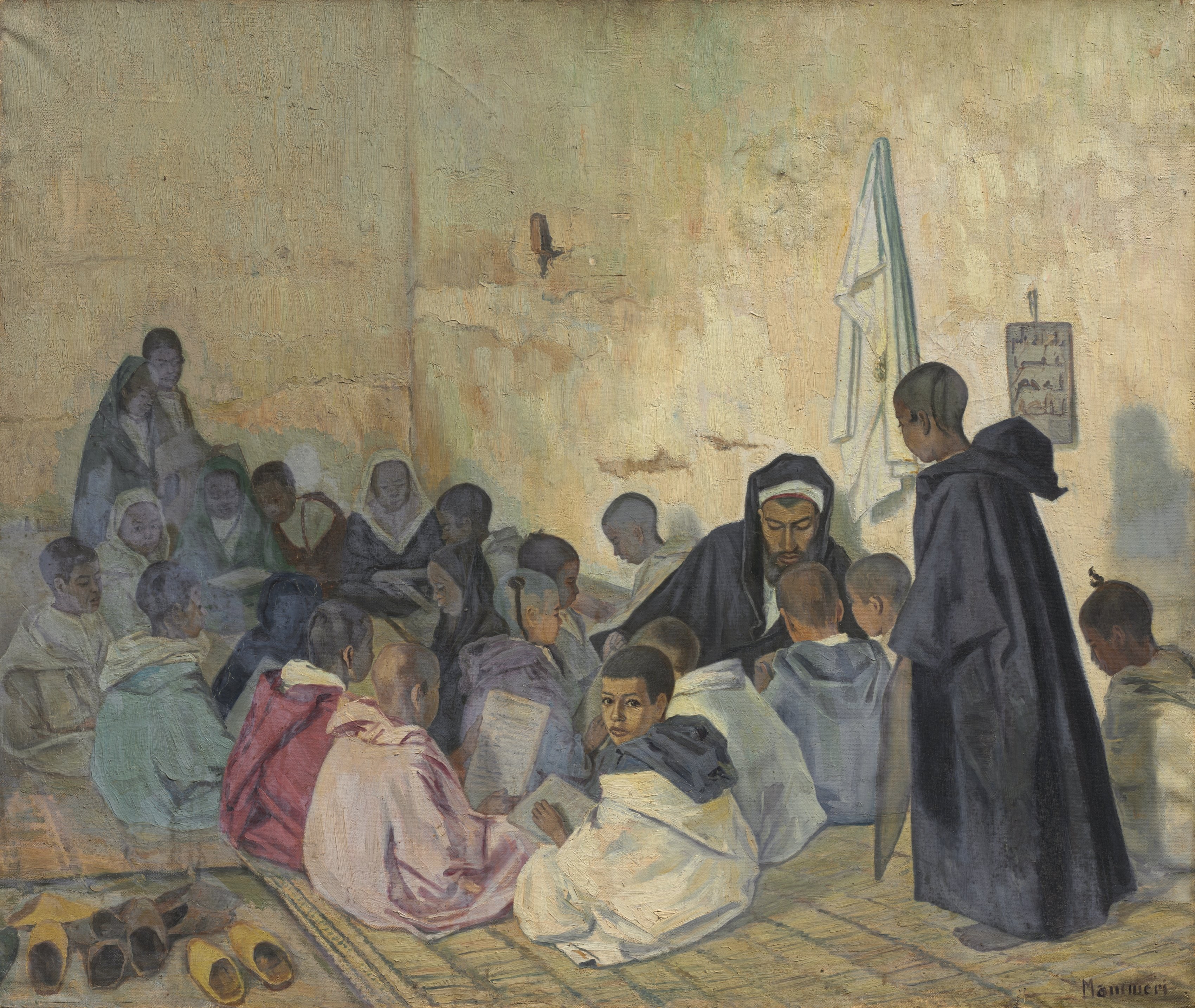 Interior of a School Coranique