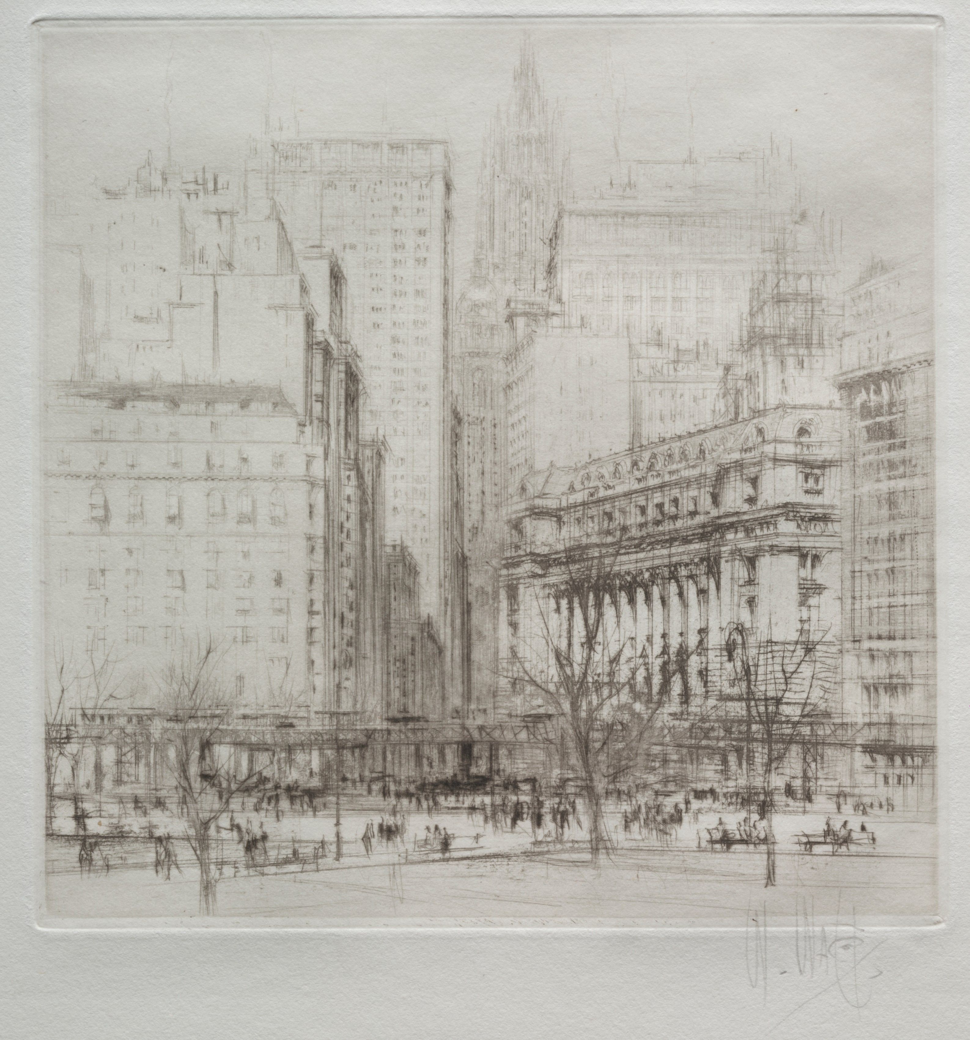 New York City:  Battery Place