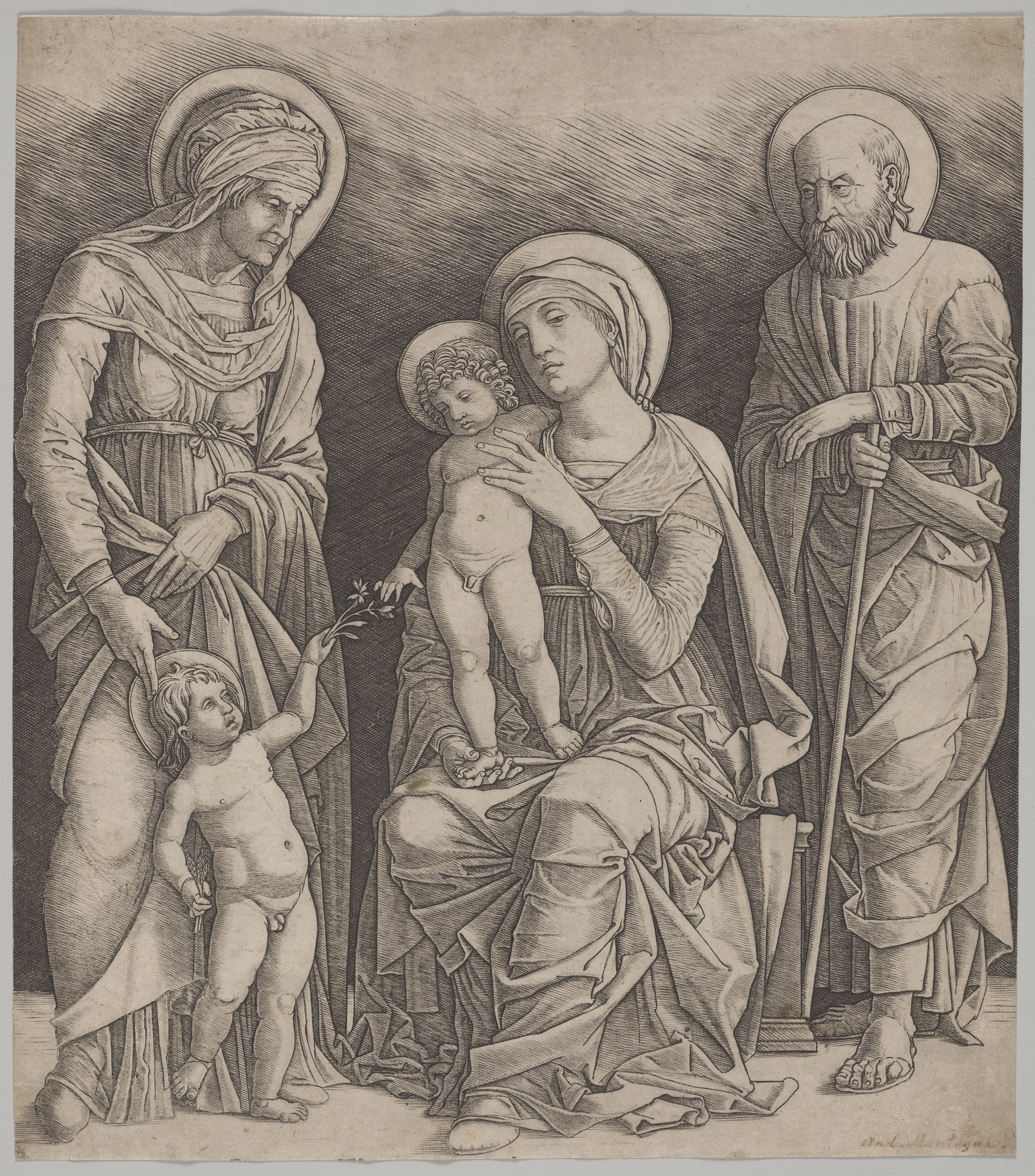 Holy Family with St. Elizabeth and the Infant St. John the Baptist