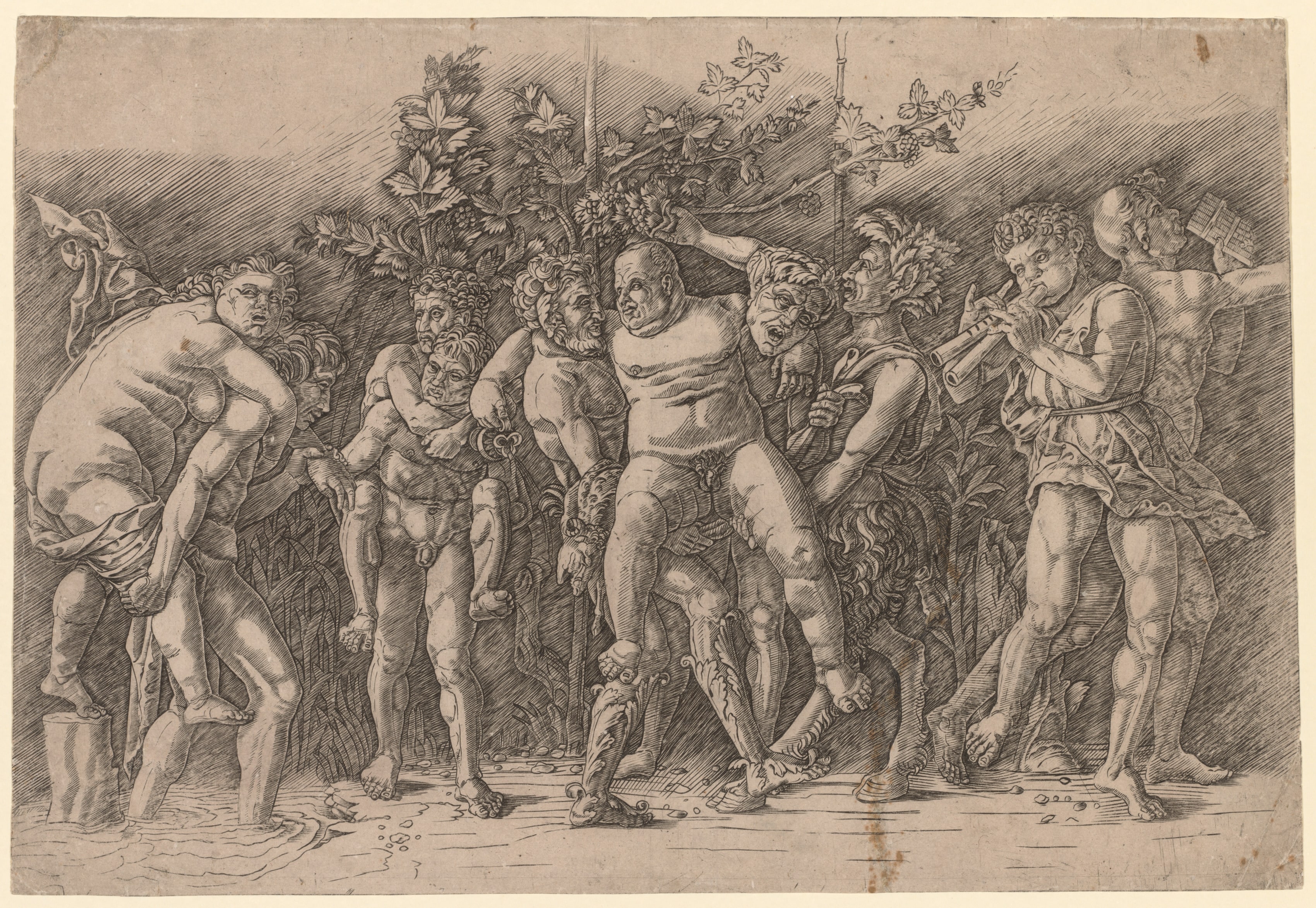 Bacchanal with Silenus