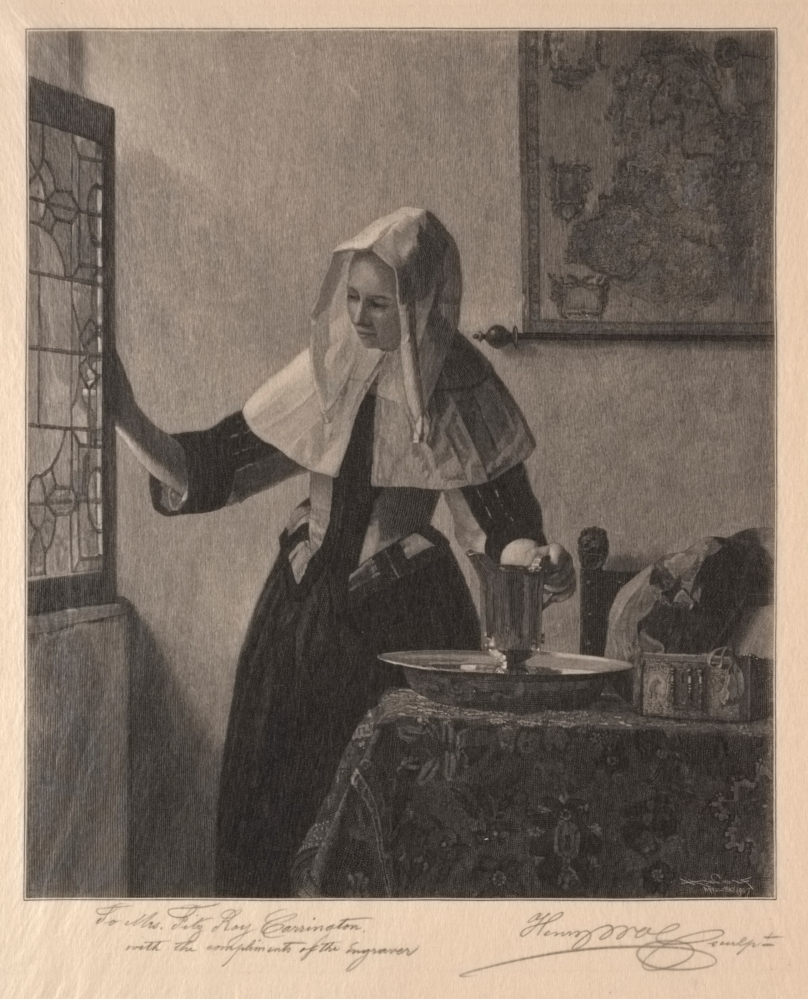 Young Woman at a Window