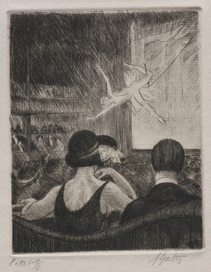 Acrobat at the Music Hall