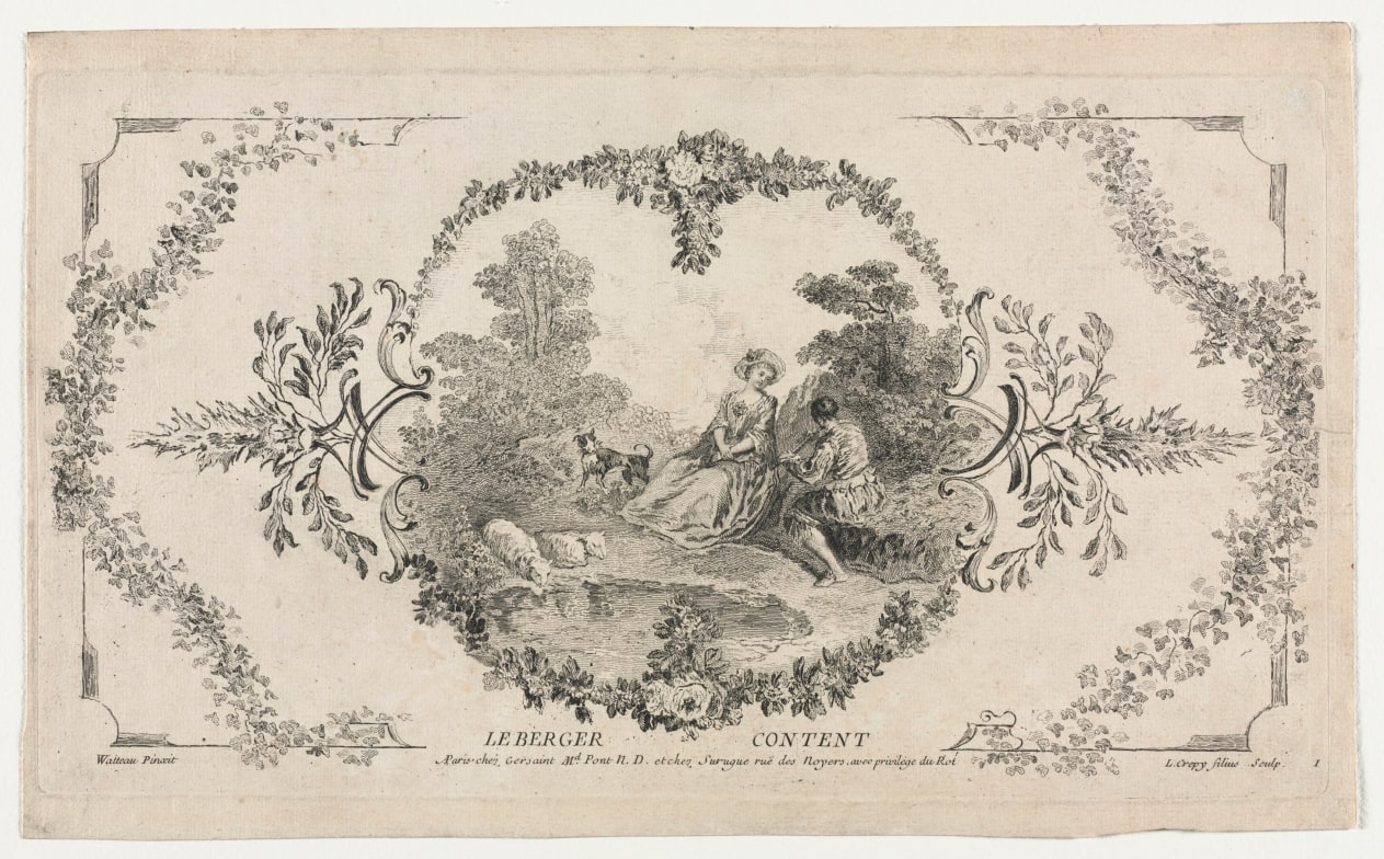 The Happy Shepherd, Arabesque