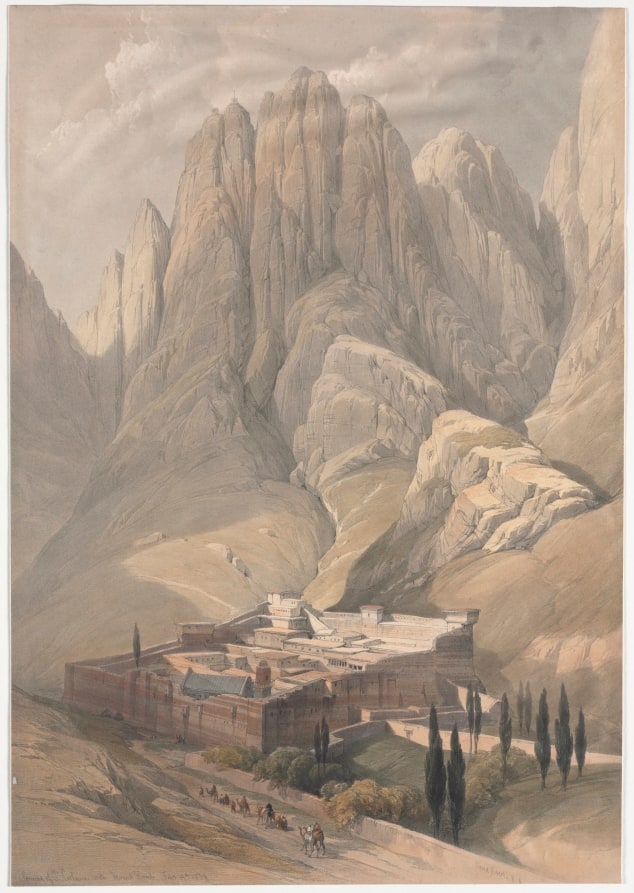 Convent of St. Catherine with Mount Horeb