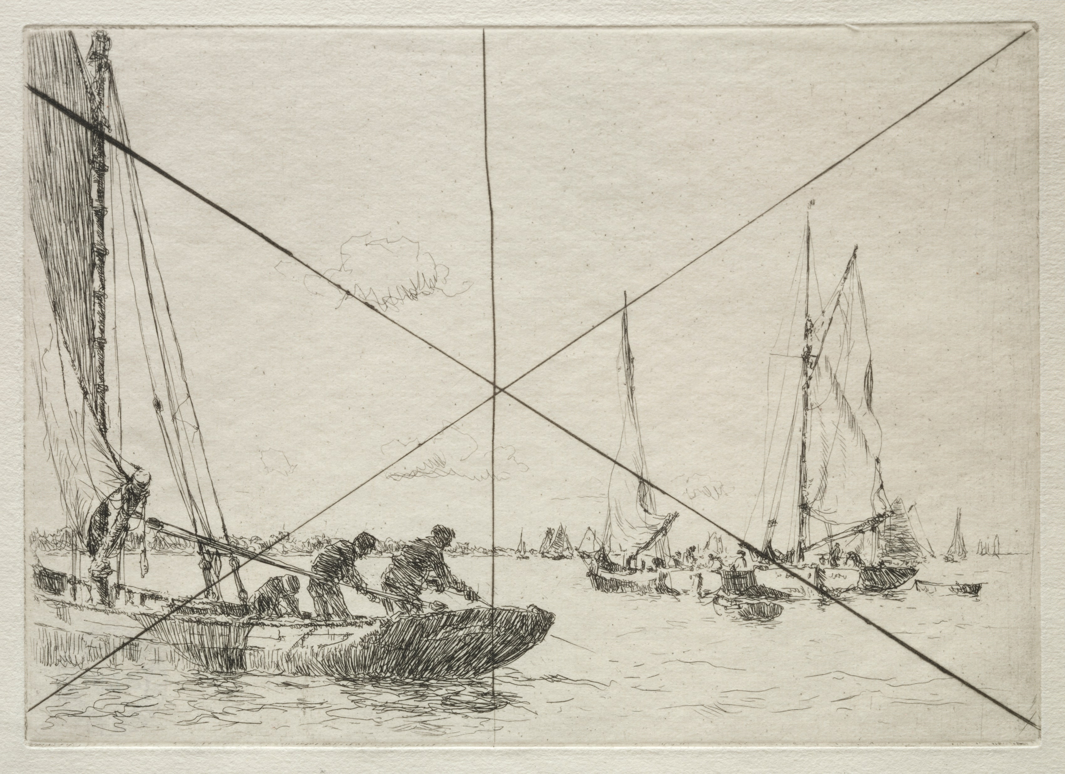 Oyster Dredging, West Mersea