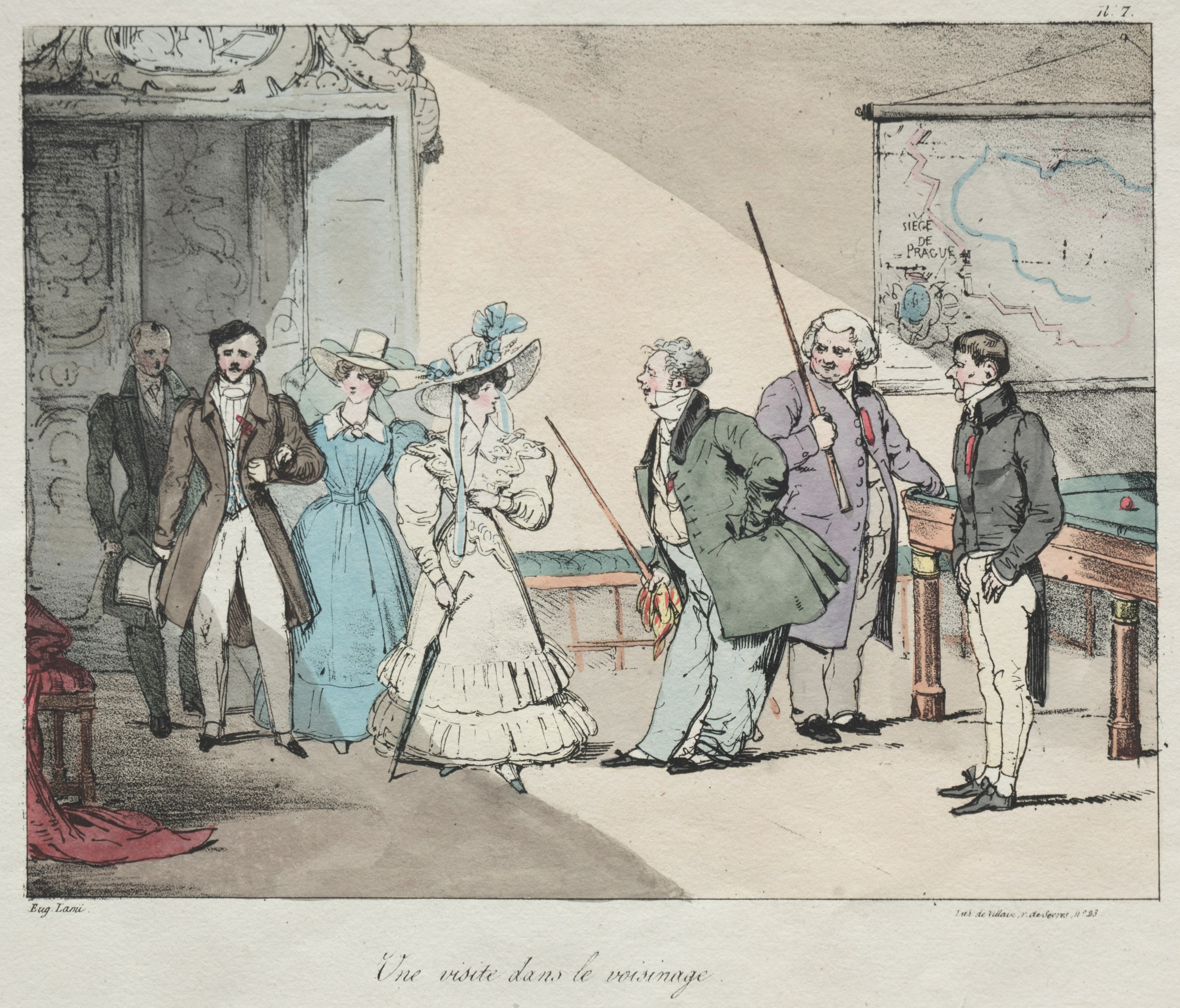 Life of the Chateau:  A Visit in the Neighborhood