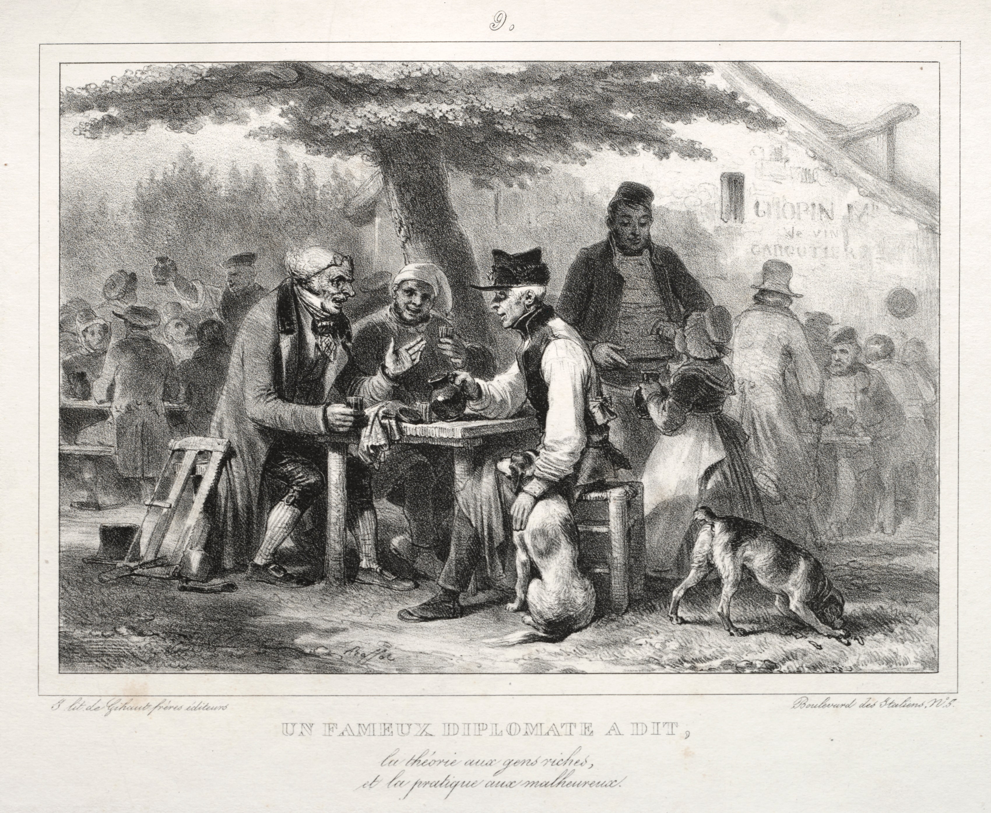 Album for 1832:  Un famous diplomat à dit...