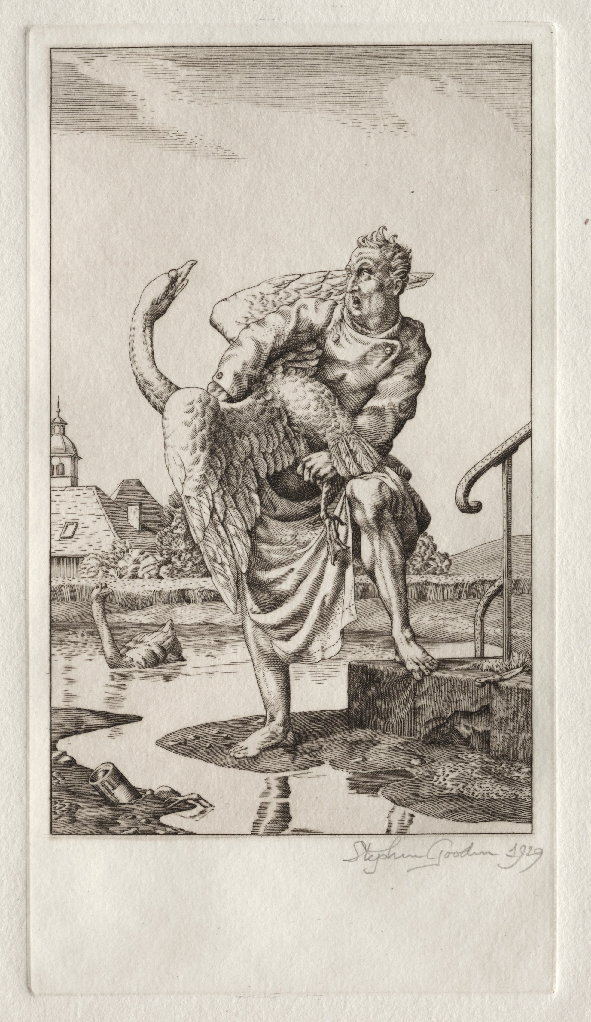 The Fables of Jean de la Fontaine:  The Swan and the Cook