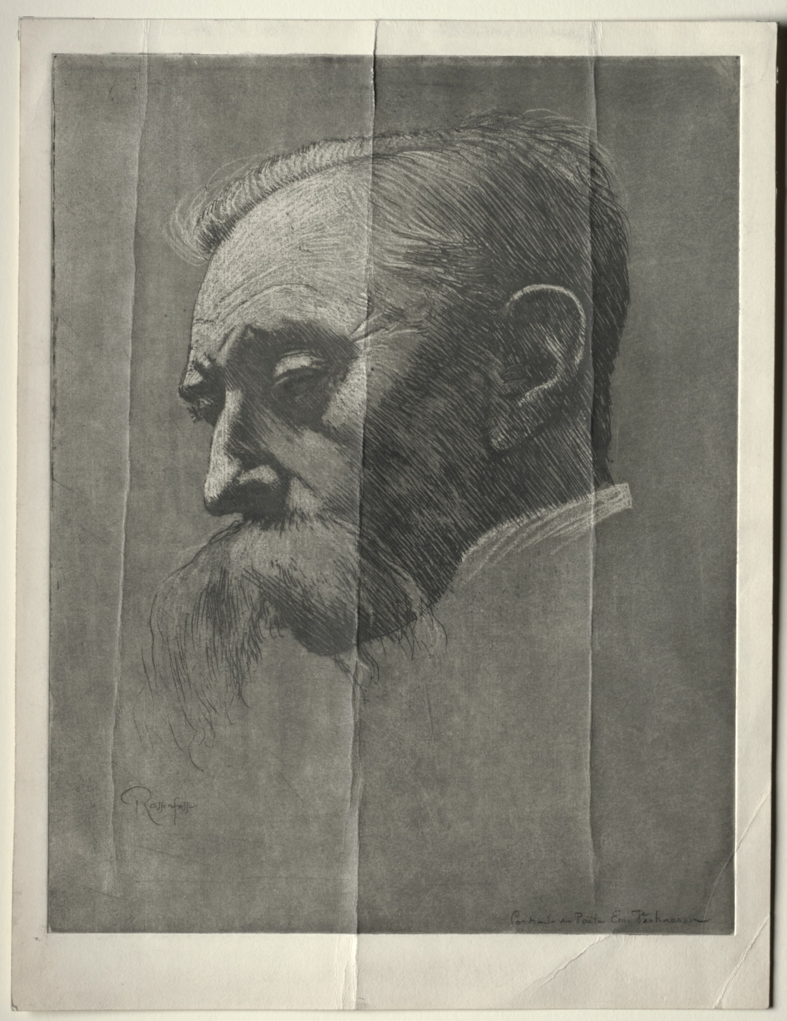 Portrait of Emile Verhaeren