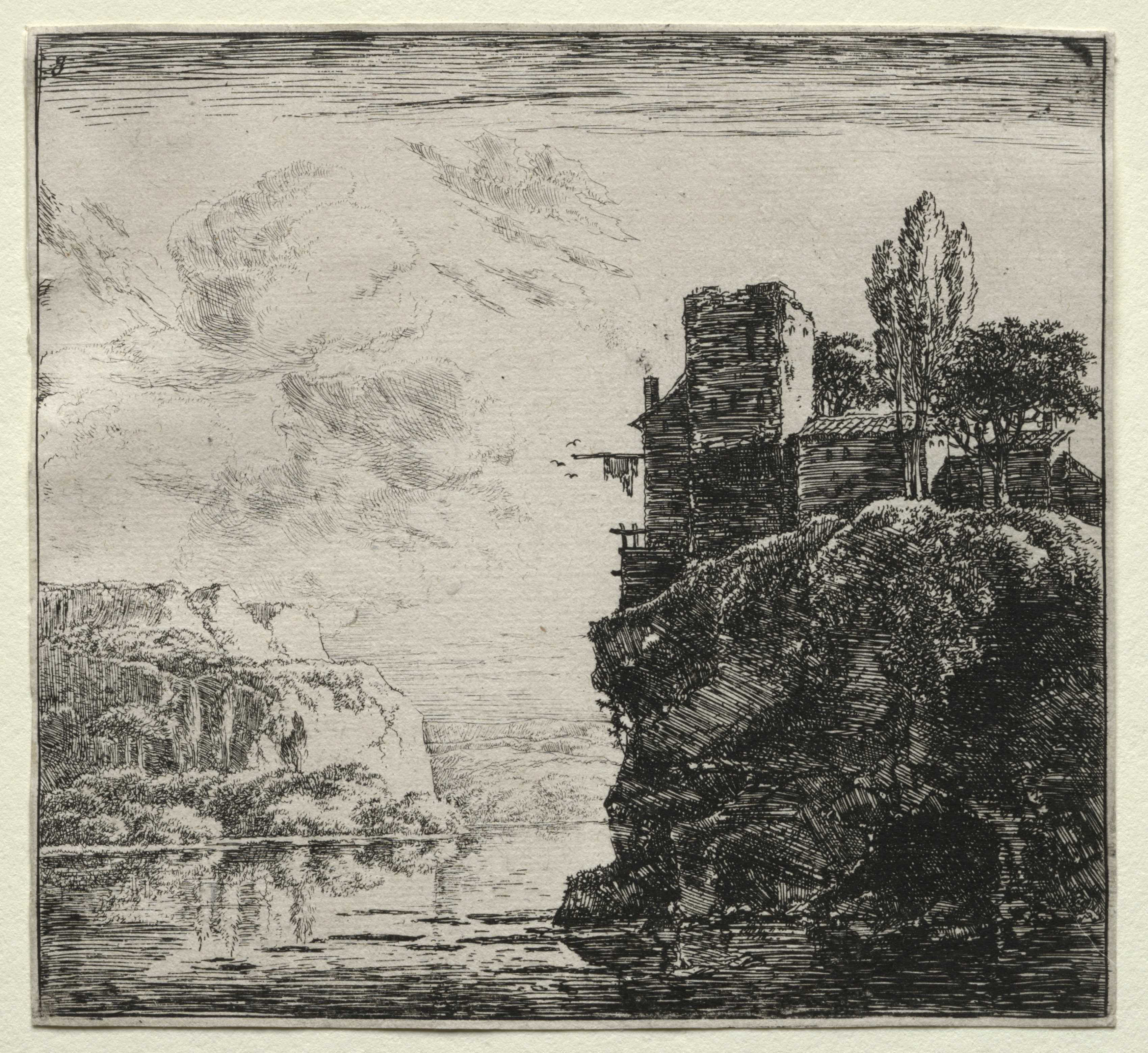 The River between the Rocks