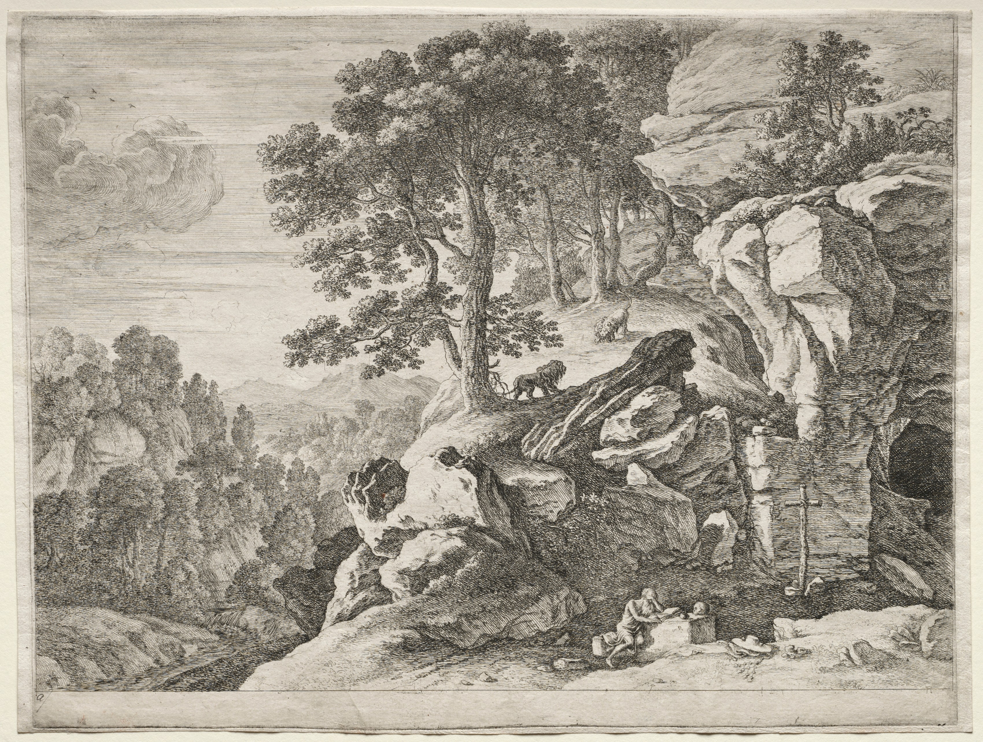 The Penitents:  St. Jerome in the Desert