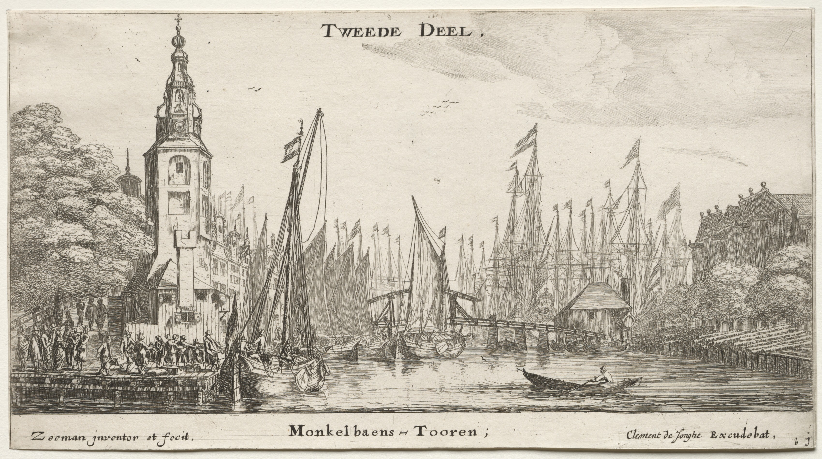 Various Ships and Views of Amsterdam (Verscheÿde Schepen en Gesichten van Amstelredam), Part II