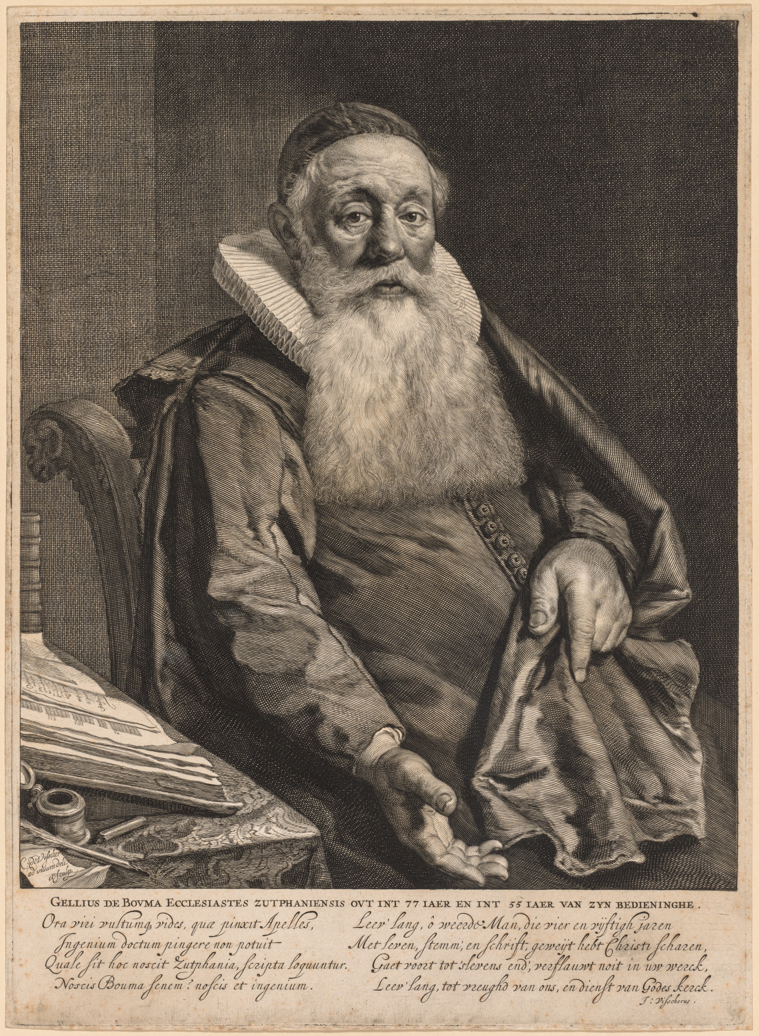 Gellius de Bouma, Minister of the Gospel at Zutphen