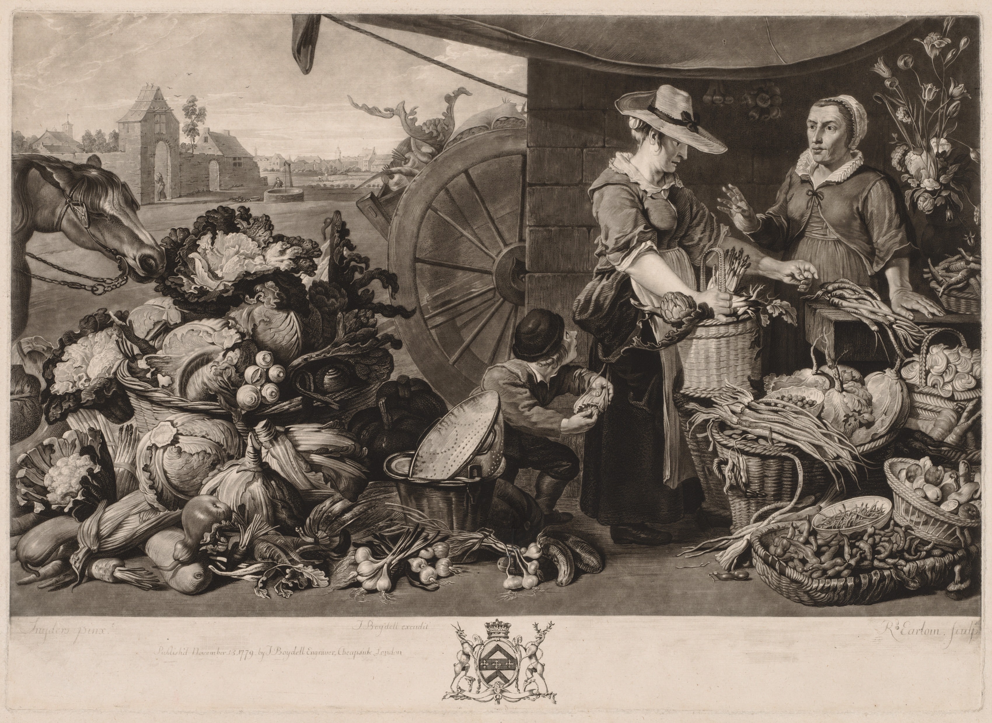 The Four Markets:  The Vegetable Market