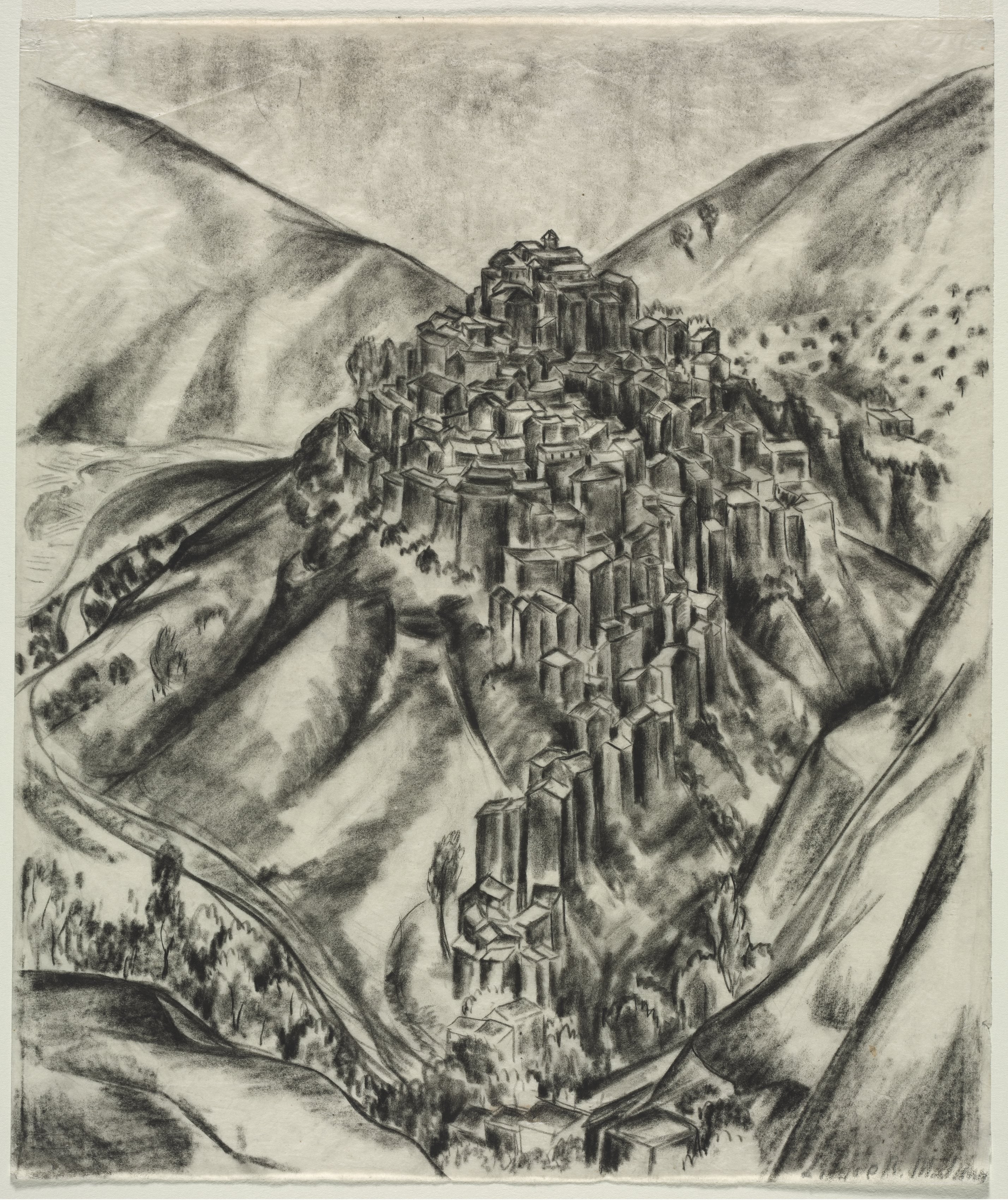 An Italian Hilltown, Anticoli, Italy