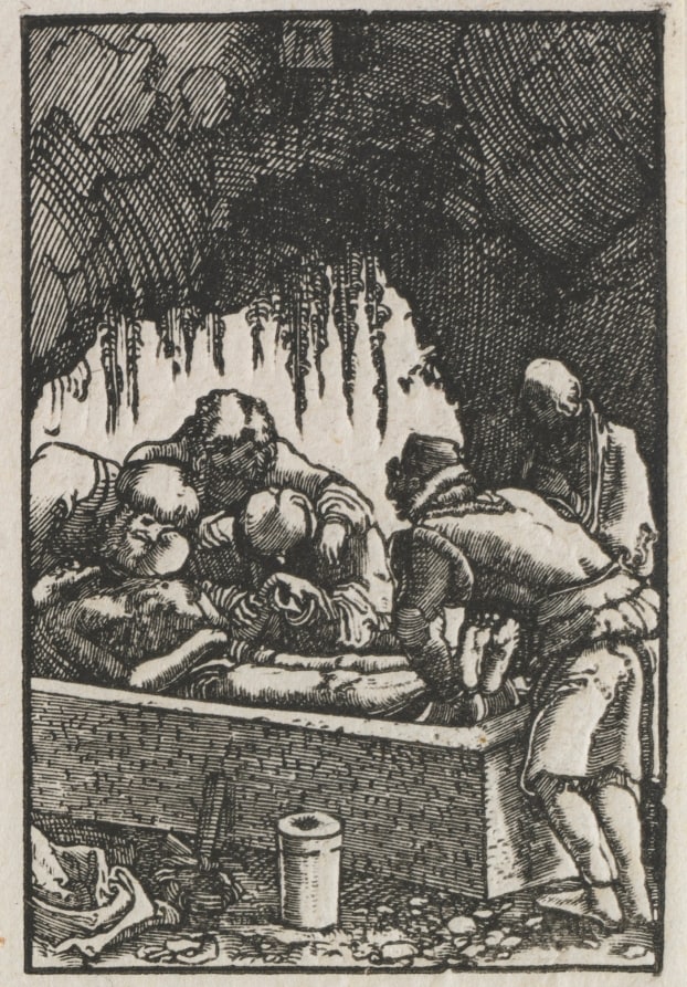 The Fall and Redemption of Man:  Burial of Christ