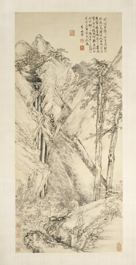 Landscape after Jing Hao and Guan Tong