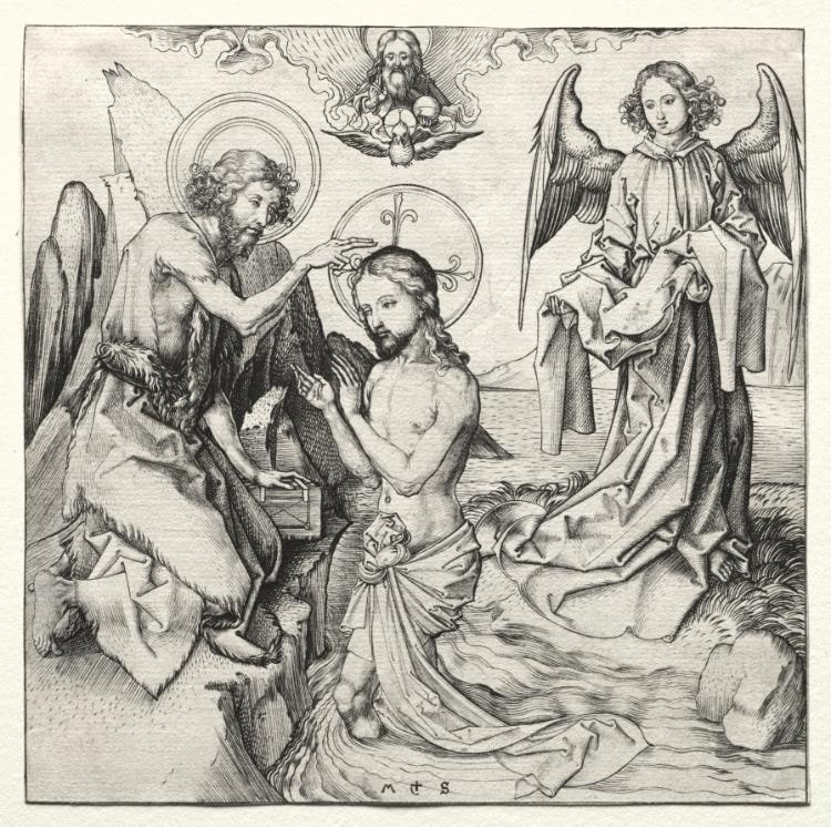 The Baptism of Christ in the Jordan