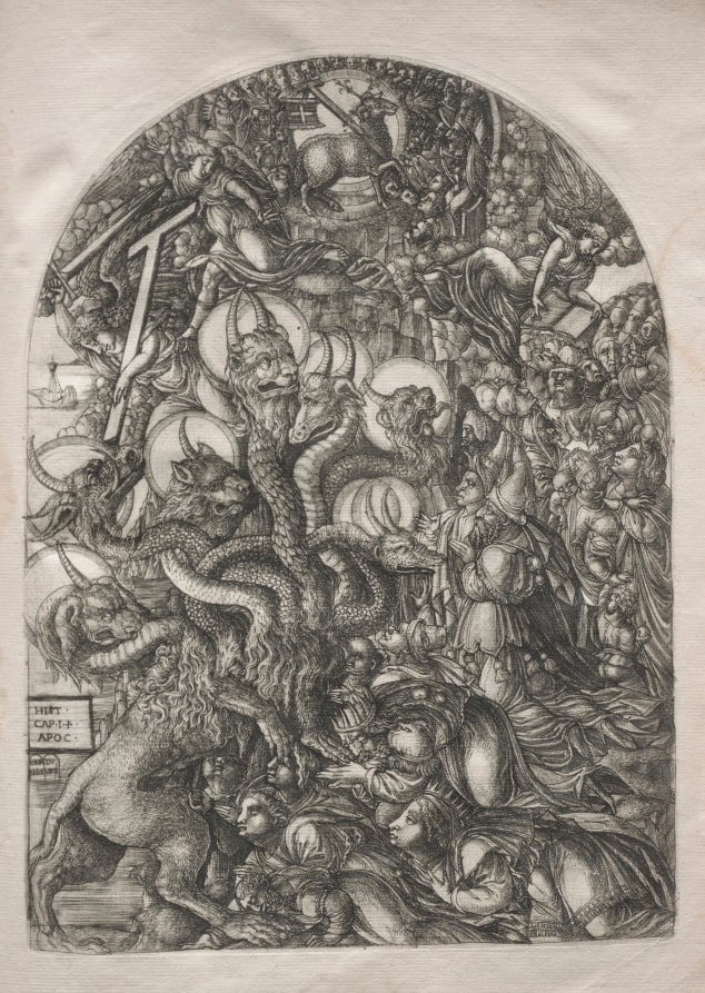 The Apocalypse:  The Beast with Seven Heads and Ten Horns