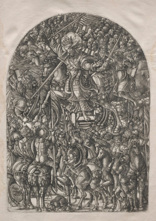 The Apocalypse:  Christ Mounted on a White Horse
