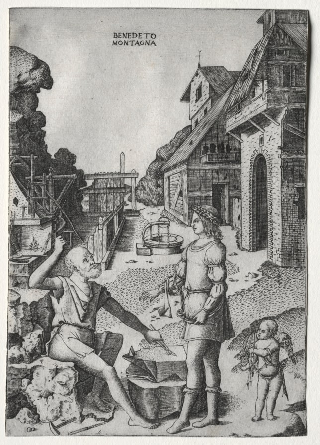Vulcan, Apollo and Cupid