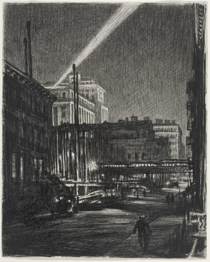 New York Night (recto)