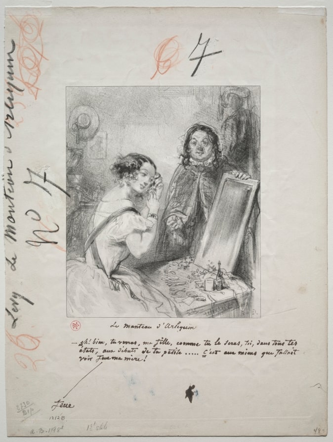Le Manteau d'Arlequin:  Eh bien ! Tu verra, ma fille...