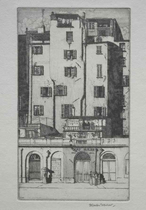 Tall Houses, Menton