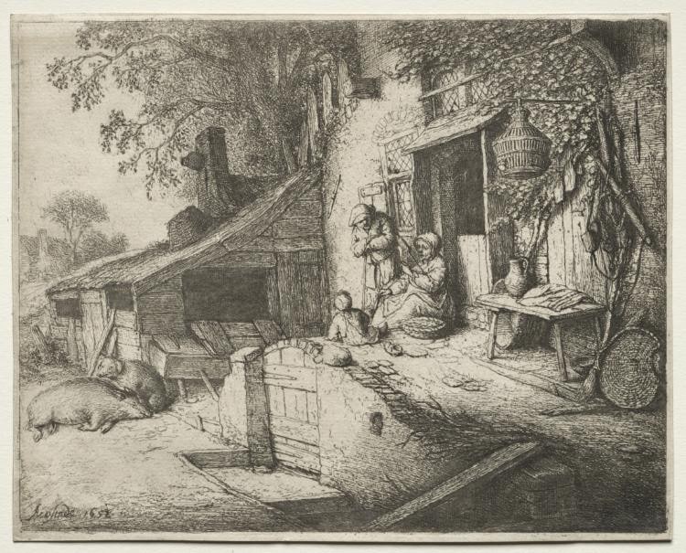 The Woman Spinning