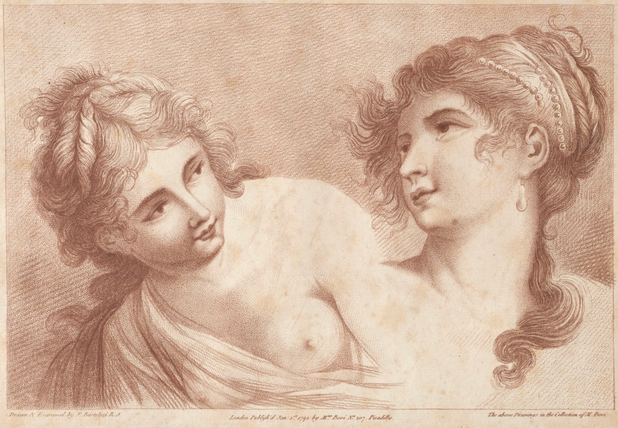 Heads of Two Women