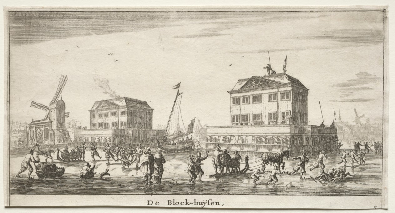 Various Ships and Views of Amsterdam (Verscheÿde Schepen en Gesichten van Amstelredam), Part III: De Block-huÿsen