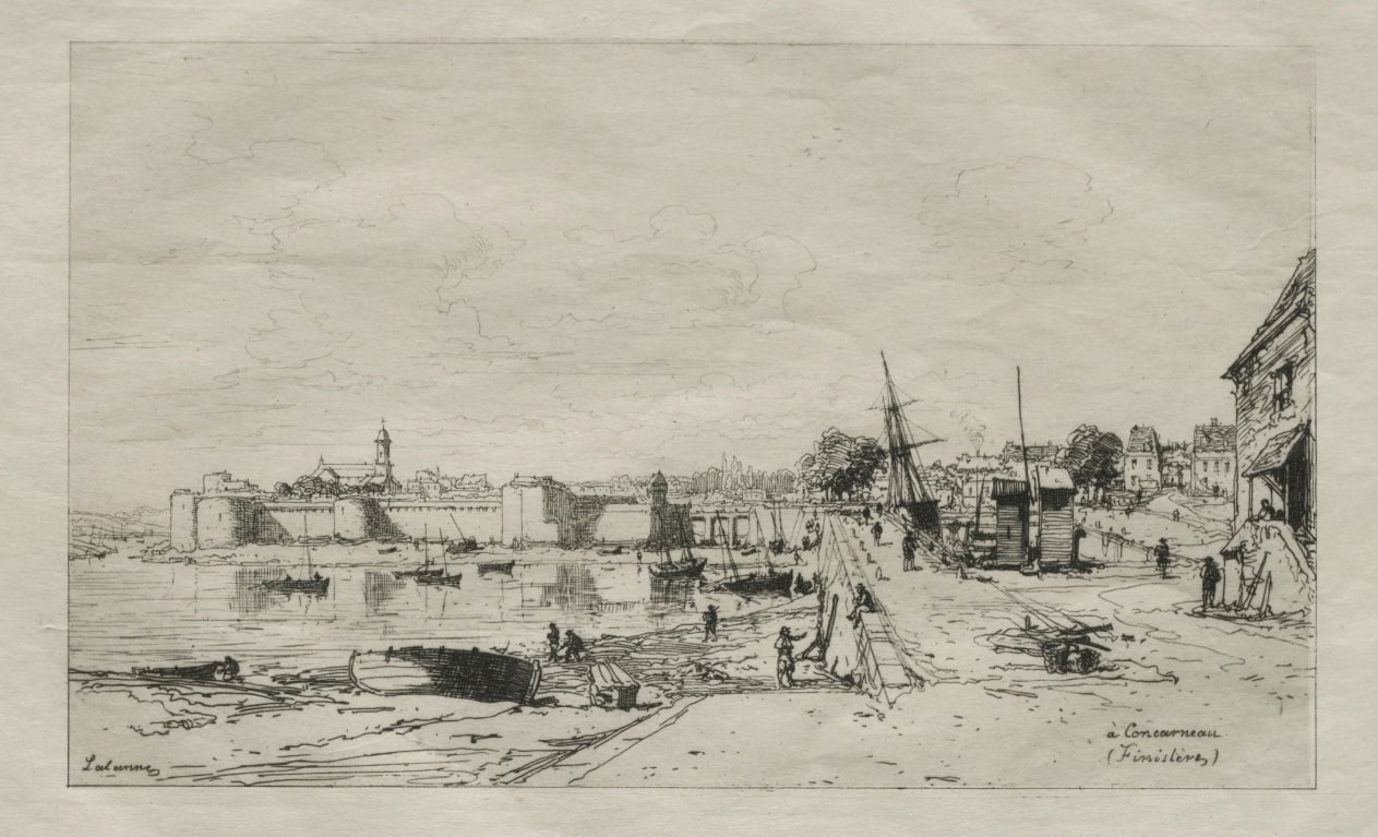À Concarneau (Finistère)